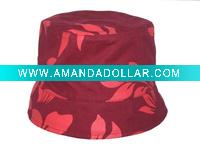 Wholesale fashion or designer cotton canvas bucket hat for lady