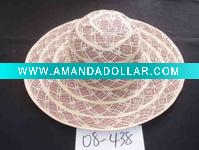 Wholesale cloth braid hat, hat,big brim hat, large brim hat
