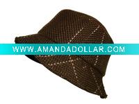 Wholesale fashion wool bucket cap