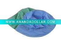 Wholesale stripe fashion bucket hat