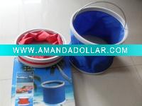 Wholesale Plastic folding bucket/foldable water bucket