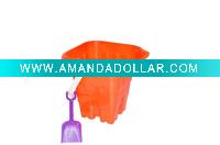 Wholesale children plastic beach bucket