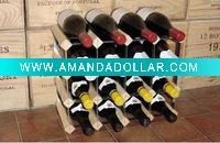 Wholesale natural assembled wine rack