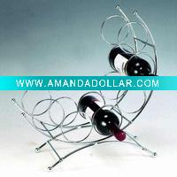 Wholesale metal wine dspaly rack