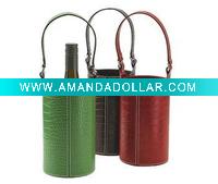Wholesale Leather Wine Holder