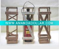 pine wooden wine rack