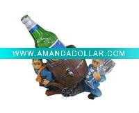Wholesale Lot 48 Resin Figure Wine Rack New