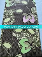 100% cotton real wax fabric, African printed popular pattern
