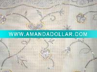 Embroidery lace fabric