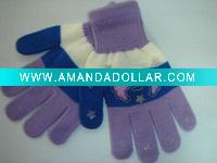 Wholesale 2011 NEW Fashion Knitted Ladies Acrylic Gloves