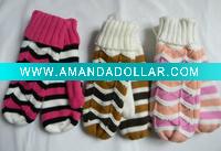 Wholesale Ladies' Winter Warm Acrylic Gloves