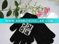 printed male gloves