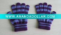 kid's acrylic gloves