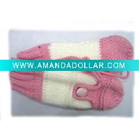 Wholesale Fashion Lady Knitted Acrylic Winter Gloves