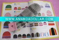 Winter acrylic knitted mittens/gloves for men