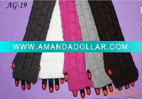 Wholesale Ladies long acrylic gloves 2012 New arrival