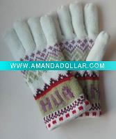 Wholesale Winter Knitting Gloves For Ladies