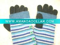 Wholesale 2011 newest designed fashion knitted gloves