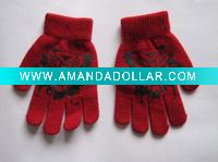 Wholesale Magic Knitted gloves with printing logo