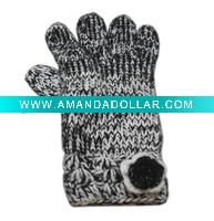 Wholesale blend yarn glove