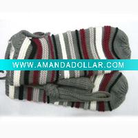 Wholesale Fashion Lady winter acrylic knitted Gloves