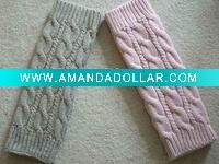 arm wrap knitted gloves