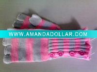 100%Acrylic Knitted Gloves