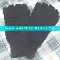 Knitted gloves
