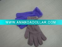 Winter acrylic magic glove