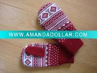 100% Acrylic Jacquard Gloves