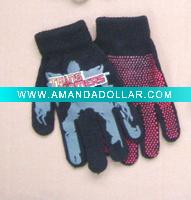 Magic Knitted gloves with printing logo