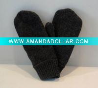 Wholesale Fashion China stock mittens gloves AZO free dyes