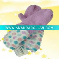 Wholesale Acrylic Fashion Knitted Ladies Winter Glove