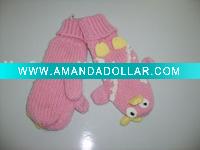 Acrylic Hand-hook Penguin Glove
