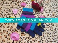 Wholesale Acrylic Knitted Magic Gloves