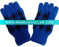 Wholesale fashion acrylic snow flower gloves mitten