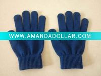 Wholesale plain acrylic magic gloves