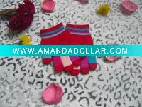 Wholesale Six Color Knitted Kids Magic Gloves made by Acrylic