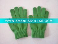 Wholesale lady's acrylic magic gloves