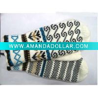 Wholesale Acrylic winter warm knit glove
