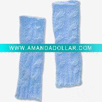 Wholesale Fashion ladies acrylic knitted gloves/armer