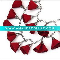 Wholesale rose necklace
