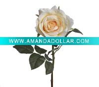 Silk rose flower