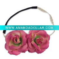 Wholesale rose flower headband