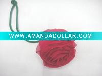 2011nice rose shape folding bag