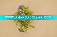 Wholesale 7 head rose artificial silk flower RYHR01