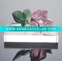 Wholesale Elegant Crystal Rose