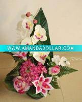 Wholesale plaleanopsis orchid lily rose leaf mixed bush