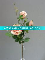 Wholesale rose silk flower (27008M)