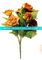 Wholesale silk rose flower (Item No.KHBF104)